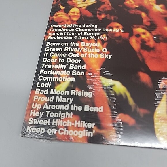 Sealed Creedence Clearwater Revival/Live In Europe CCR1 Double LP Vinyl Record - Picture 4 of 4